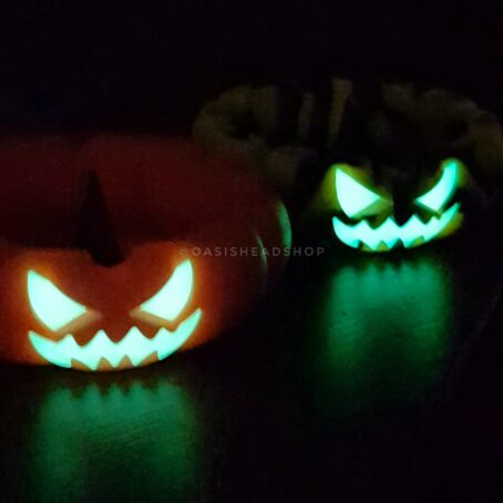 Cinzeiro Abóbora Luminescente (Coleção de Halloween)