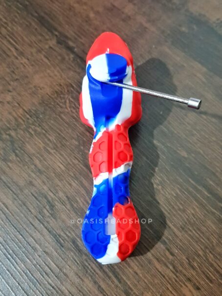 Pipe Caveira com Slick e Dab Tool (Coleção de Halloween)