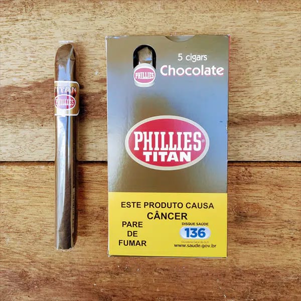 Charuto Phillies Titan Chocolate
