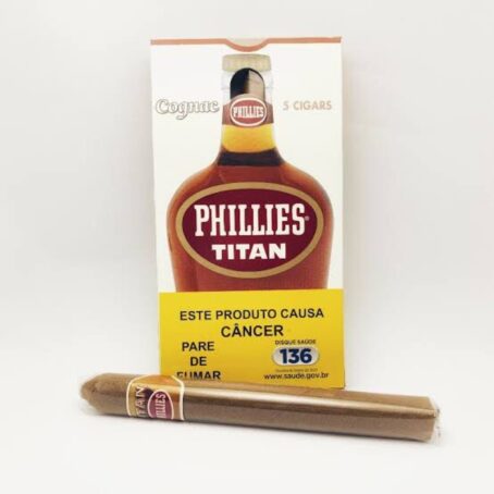 Charuto Phillies Titan - Conhaque