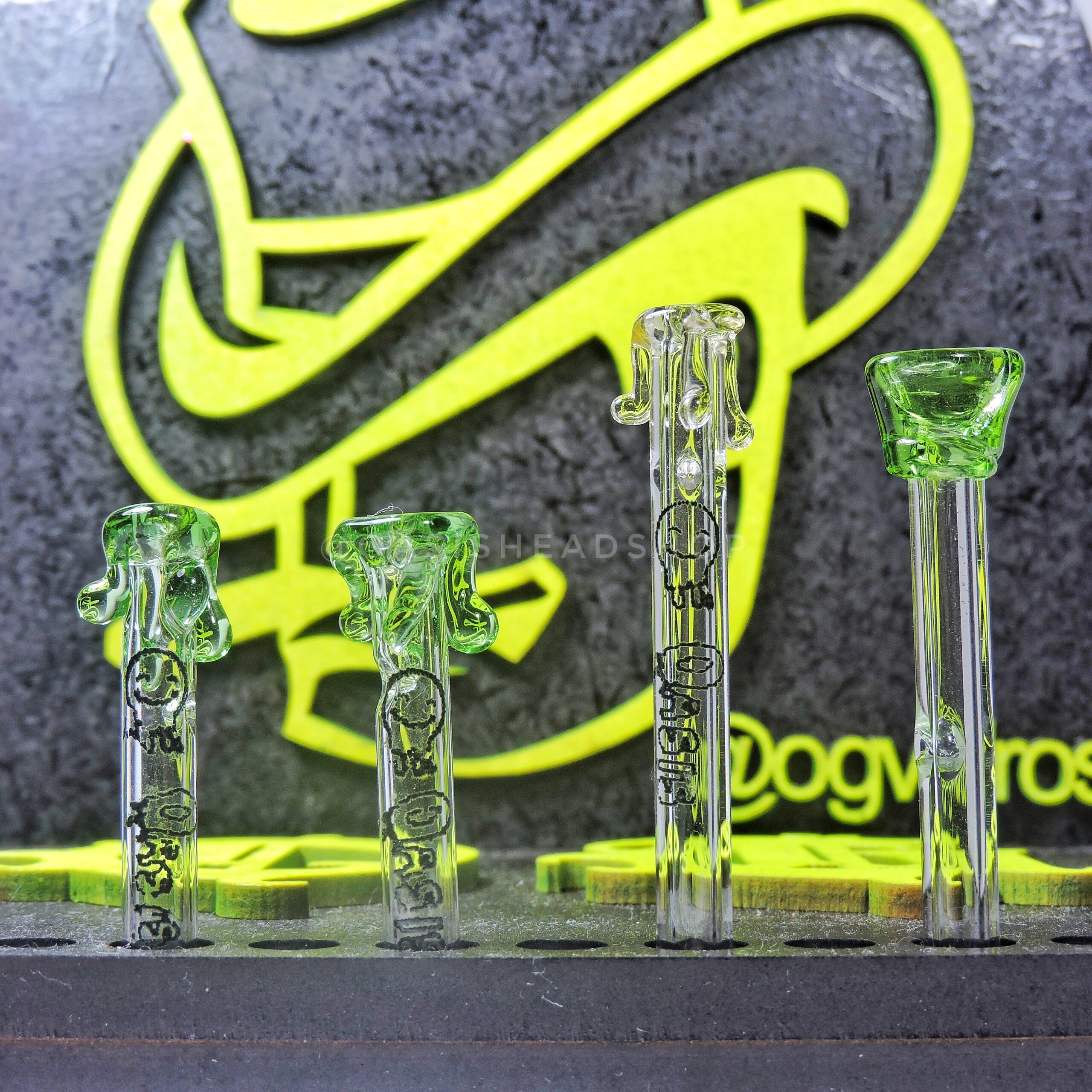 Piteira de vidro melting Oasis Headshop escultura em vidro Glasswork glassblowing