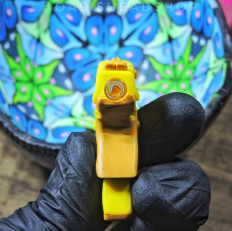 Piteira vidro cerâmica plástica arminha personalizada indestrutível Oasis Headshop