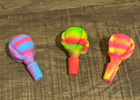 Bowl garra gárgula personalizado tigela funil de vidro silicone FDA 14mm