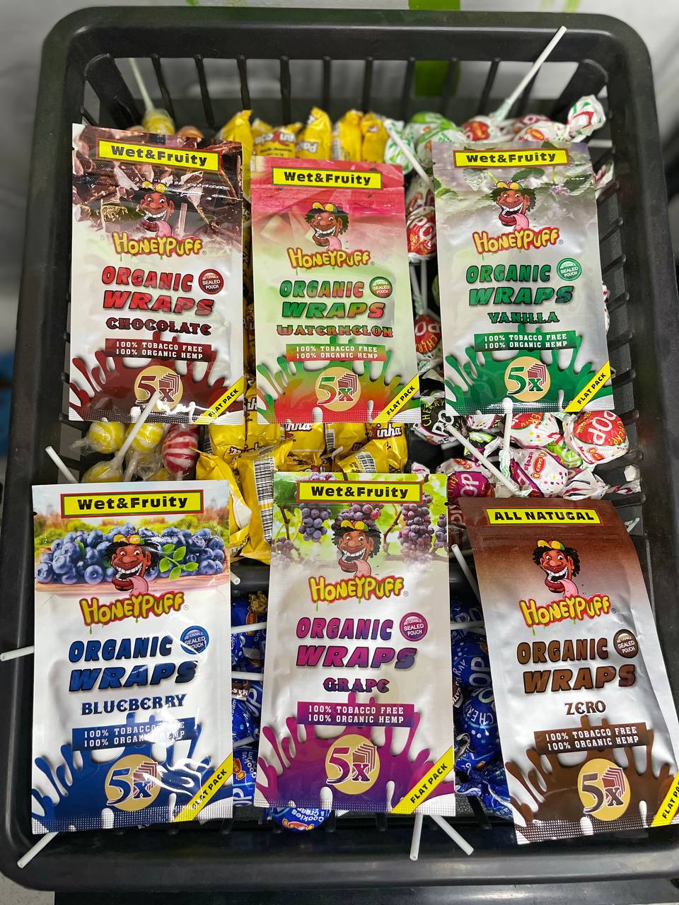 Blunt honeypuff cânhamo sabores saborizada