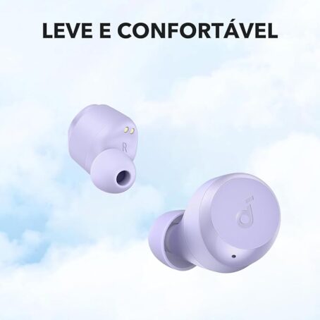 Fone de Ouvido bluetooth Roxo Anker A20i - 8H Reprodução Contínua - Imagem 7