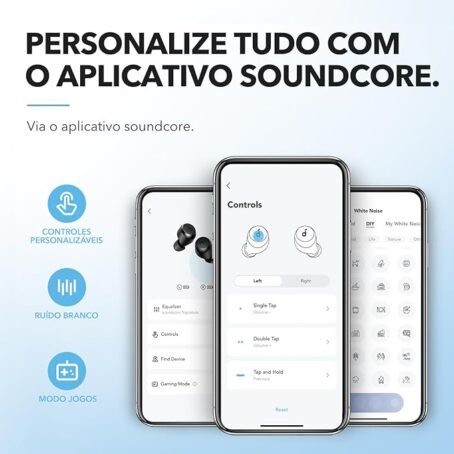 Fone de Ouvido bluetooth Roxo Anker A20i - 8H Reprodução Contínua - Imagem 8