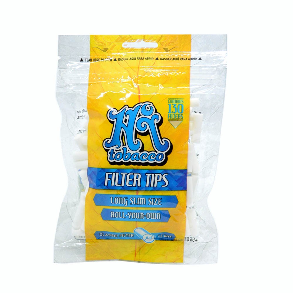 Filtro Hi Tobacco Long Slim 130 filtros